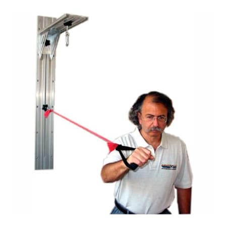 Fabrication Enterprises CanDo WalSlide Original Exercise Station - 4' Vertical Section W/ Overhead Section 1167956